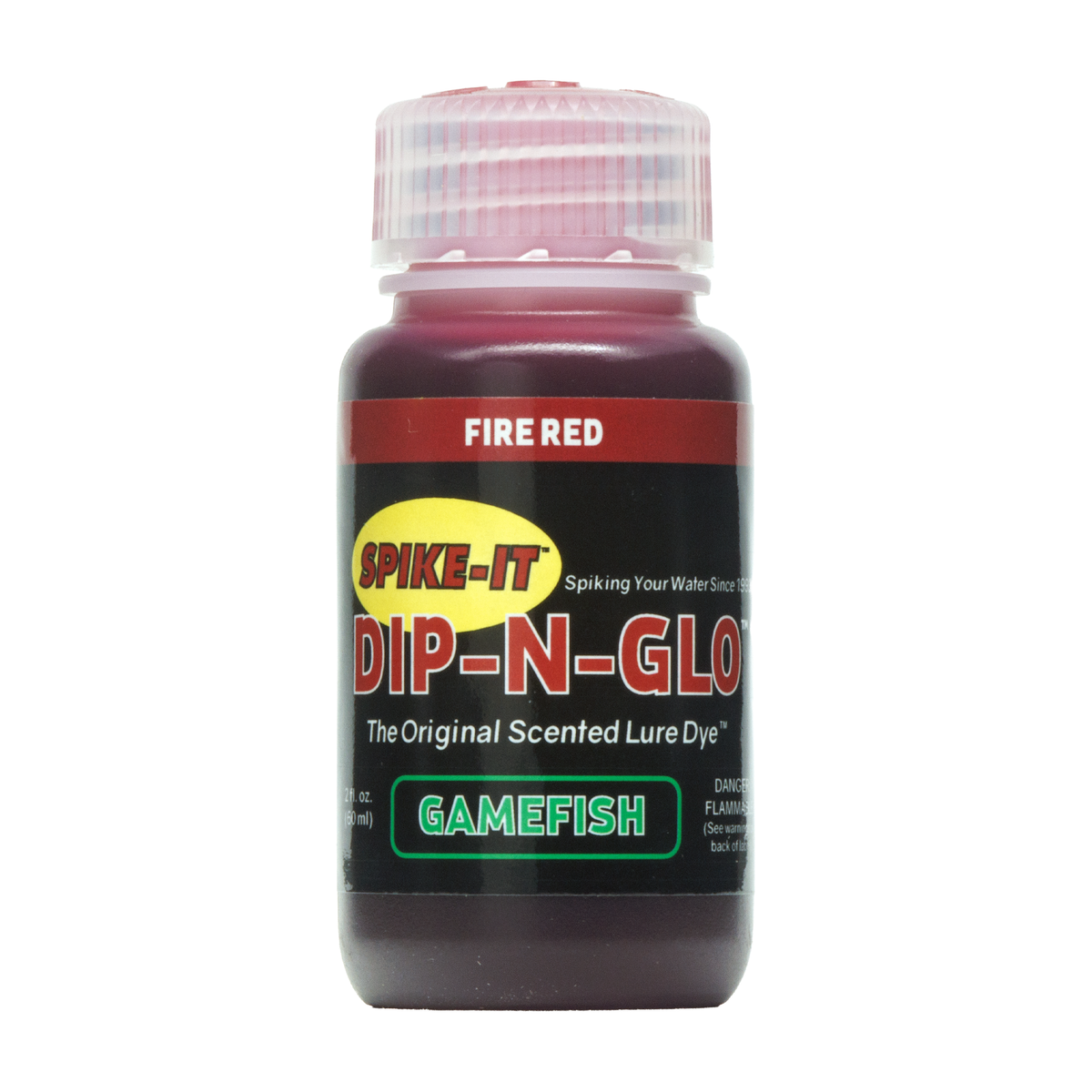 Spike-It Dip-N-Glo 2 fl. oz. — Gamefish / Fire Red