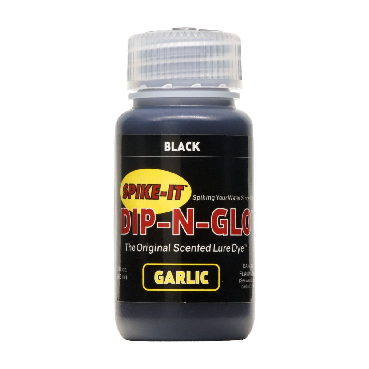 Spike-It Dip-N-Glo 2 fl. oz. — Garlic / Black