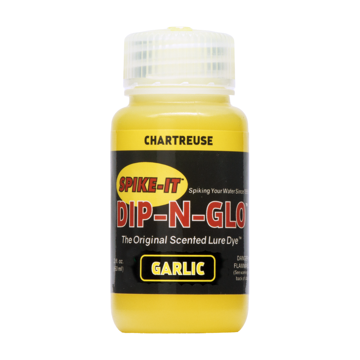 Spike-It Dip-N-Glo 2 fl. oz. — Garlic / Chartreuse