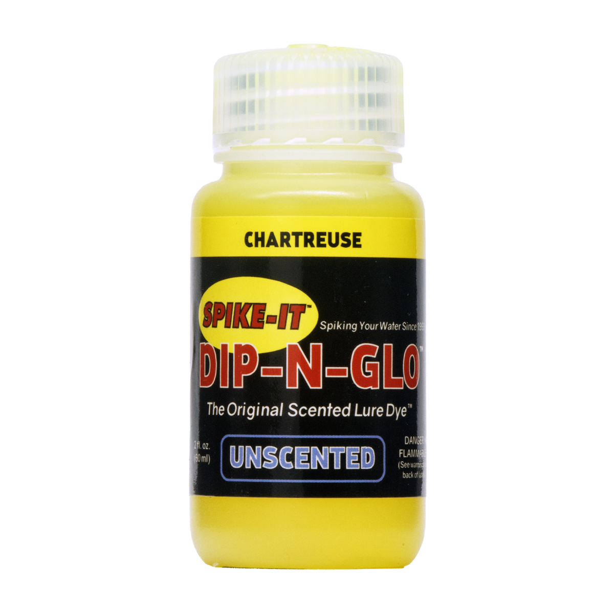 Spike-It Dip-N-Glo 2 fl. oz. — Unscented / Chartreuse