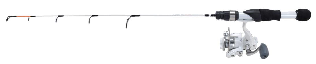 Tica Cetus ice fishing rod and reel combo, 27 inch Medium, model WLG500-2VT271M